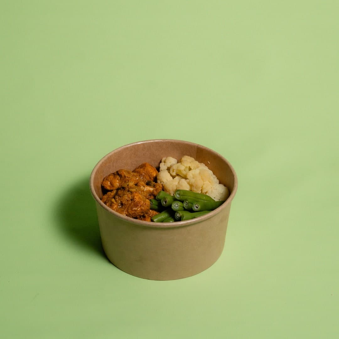 Sri Lankan Chicken Curry with Red Rice